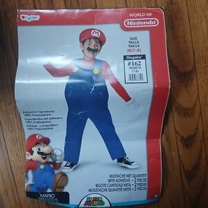 Disguise - Super Mario Youth Boys Size Medium (7-8) Costume/Stomach filler Only